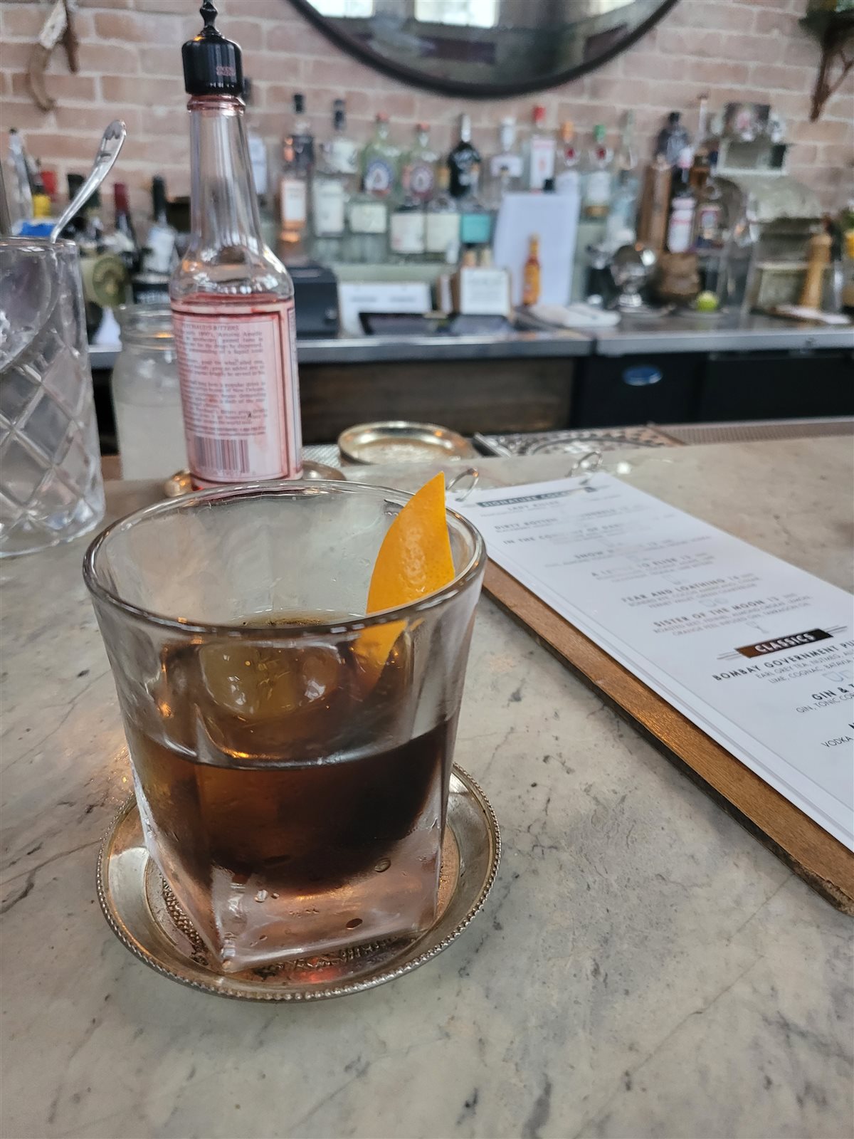 Cocktail at the Ice Plant